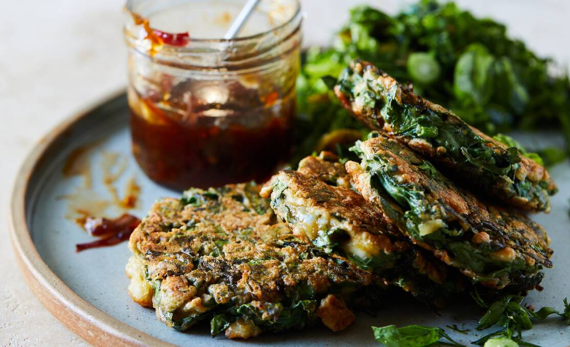 Green things fritters. Picture by Cath Muscat