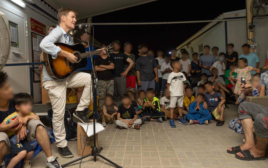 Fred Smith has spent a lot of time in Afghanistan, reaching people with music. Picture: Supplied