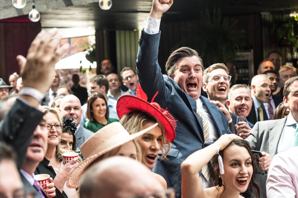 Melbourne Cup Day at the Hotel Realm is always a popular event. Picture: Supplied