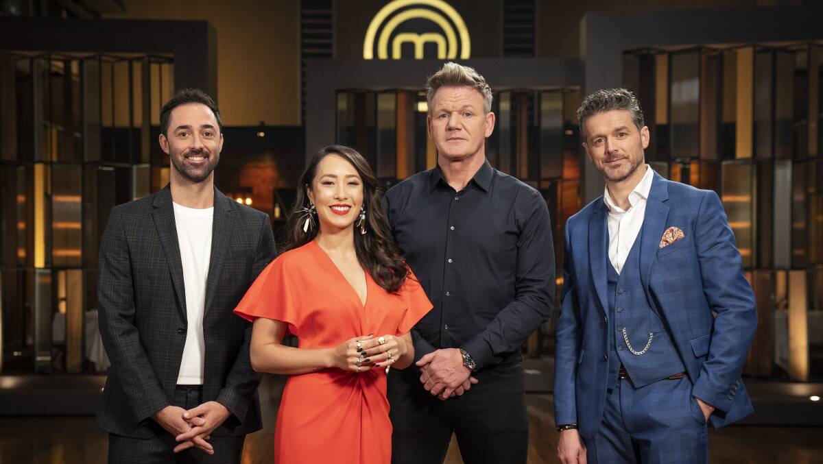 Andy Allen, Melissa Leong, Gordon Ramsay and Jock Zonfrillo. Picture: Supplied