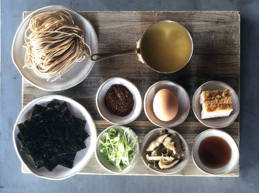 The kits contain all you need to make delicious ramen at home. Picture: Supplied