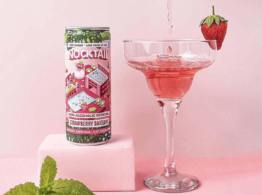 Nocktail strawberry daiquiris are low in sugar. Picture supplied