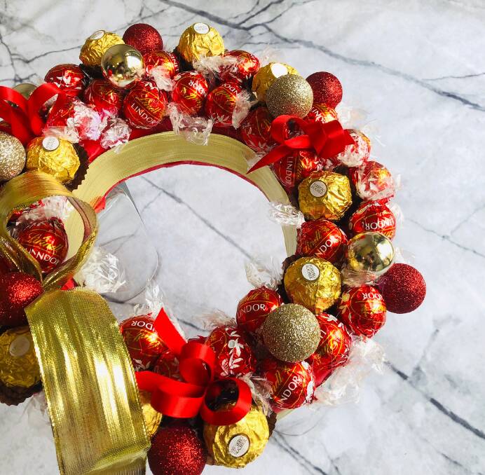 These wreaths from Sweetest Moments would make a great centrepiece. Picture: Supplied