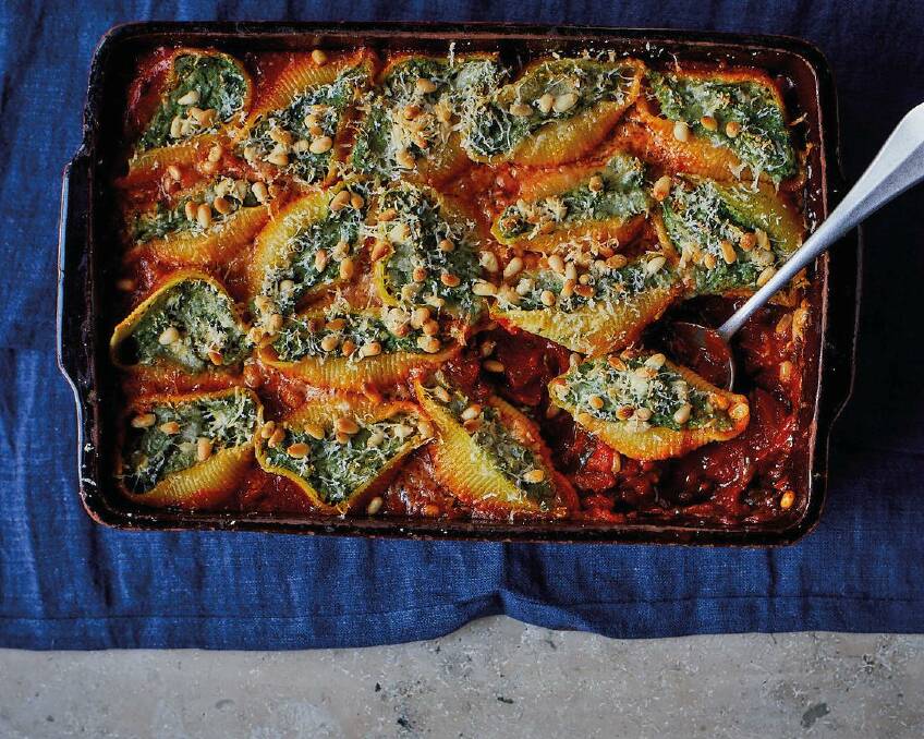 Spinach and ricotta ravioli revamped. Picture: Supplied