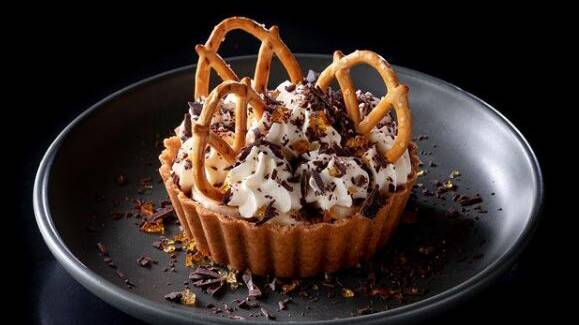 Eightysix's banoffee pie with pretzels. Picture: Instagram