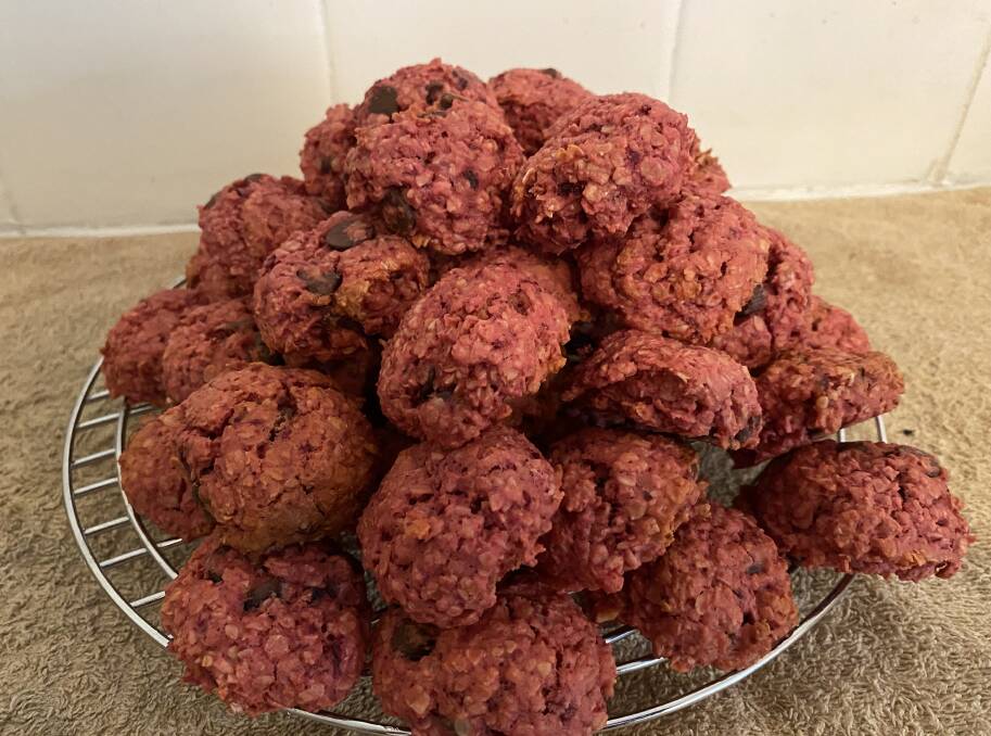 Guys beetroot and chocolate biscuits. Picture: Caroline Le Couteur