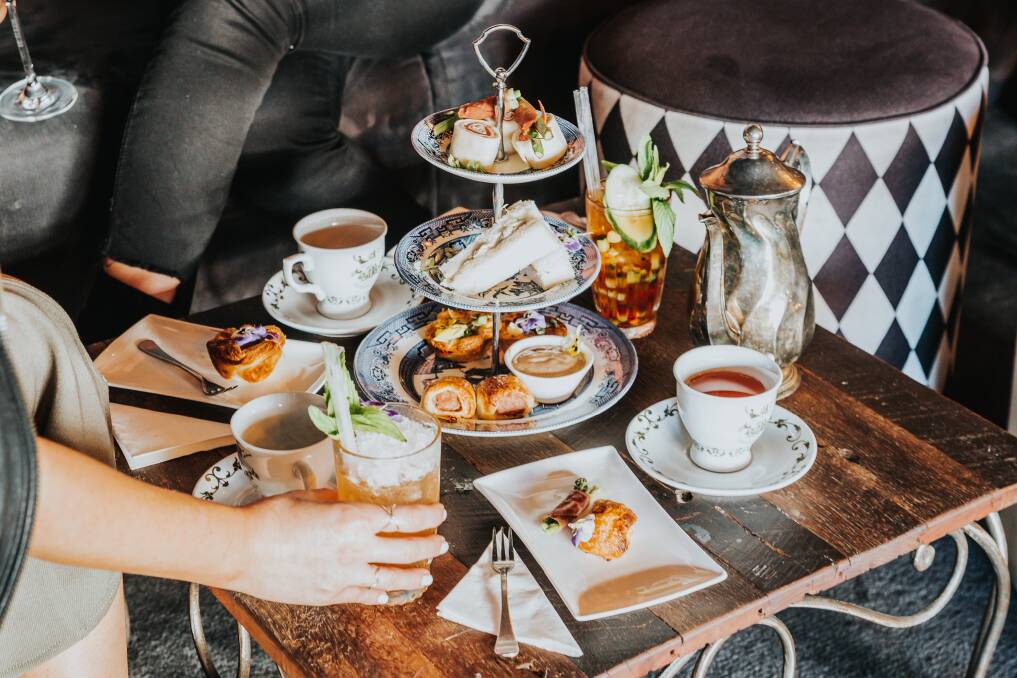 Tipsy High Tea at White Rabbit is a weekend favourite. Picture: Supplied