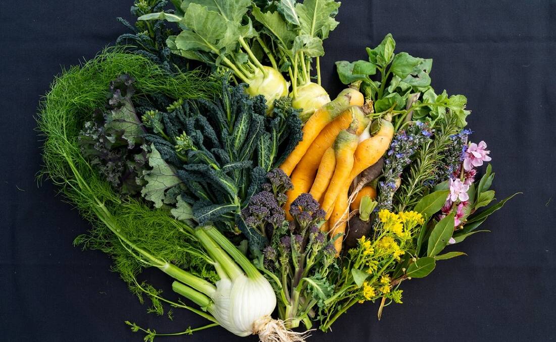 What's in this week's mystery box from Pialligo Estate. Picture: Supplied