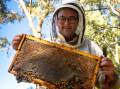 Cormac Farrell is the head beekeeper at Australian Parliament House. Picture: Elesa Kurtz.