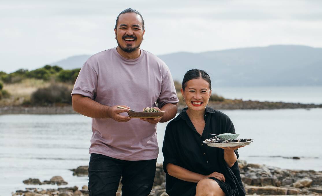 Adam Liaw and Poh Ling Yeow are joining forces for a new series. Picture: SBS Food
