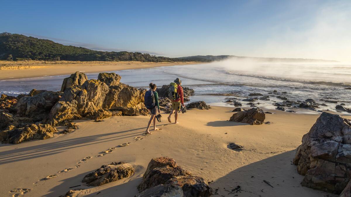 The area has many walks that take you from bush to beach. Picture: Destination NSW