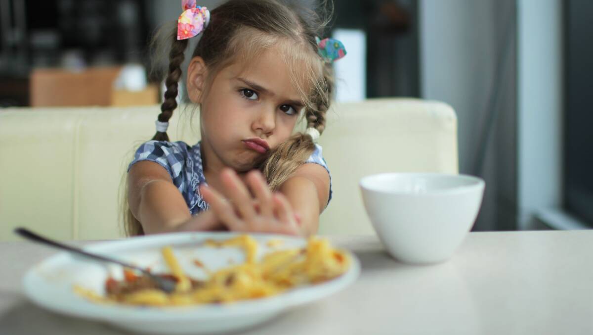 Fussy eaters can raise their ugly heads at any time. Picture: Shutterstock