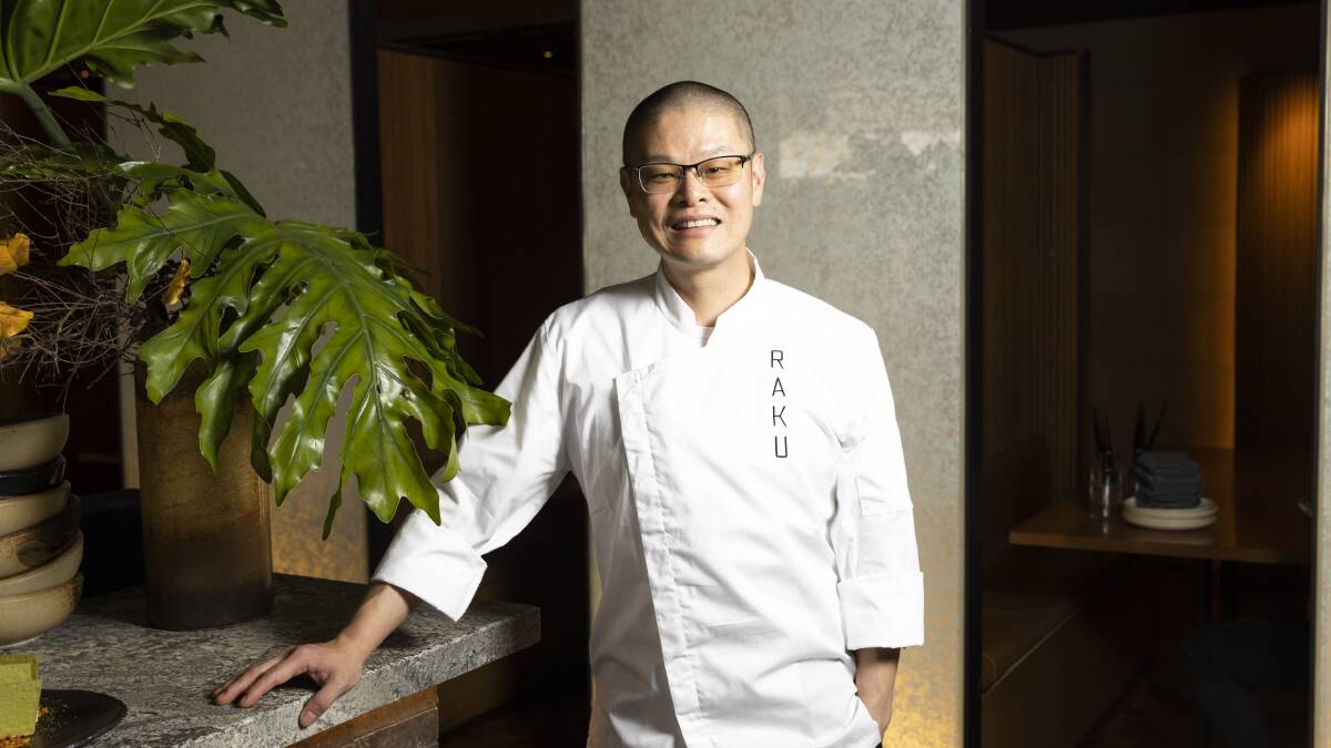 Raku owner and chef Hao Chen. Picture: Keegan Carroll