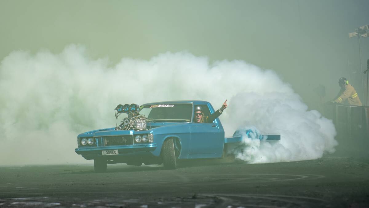 Whooohooo! Who's excited about Summernats 2023? I am too, mate. Picture by Keegan Carroll