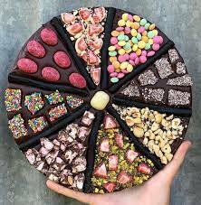 Christmas pizza wheel of treats from The Junee Licorice and Chocolate Factory. Picture supplied
