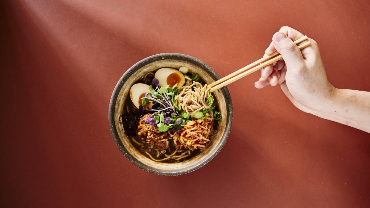 Ramen Daddy's noodles are moving out to the Dairy Road precinct. Picture: Pew Pew Studio