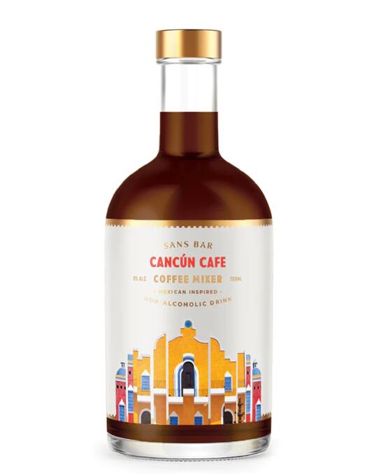 Sans Bar Cancun Cafe is a Mexican-style coffee liqueur substitute. Picture supplied 