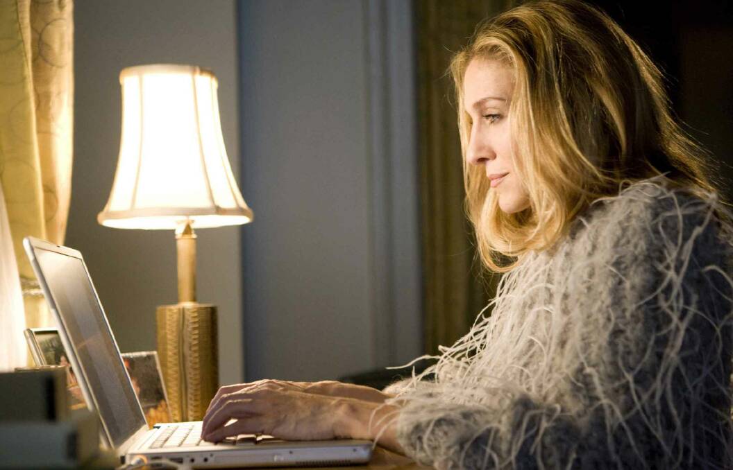 Is it wrong to admit that Carrie Bradshaw, writer, is a career idol? Picture: Supplied 
