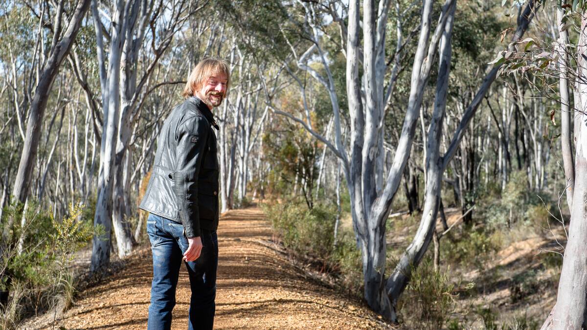 Author Jono Lineen's book Perfect Motion: How walking makes us wiser is a pacy read. Picture: Elesa Kurtz