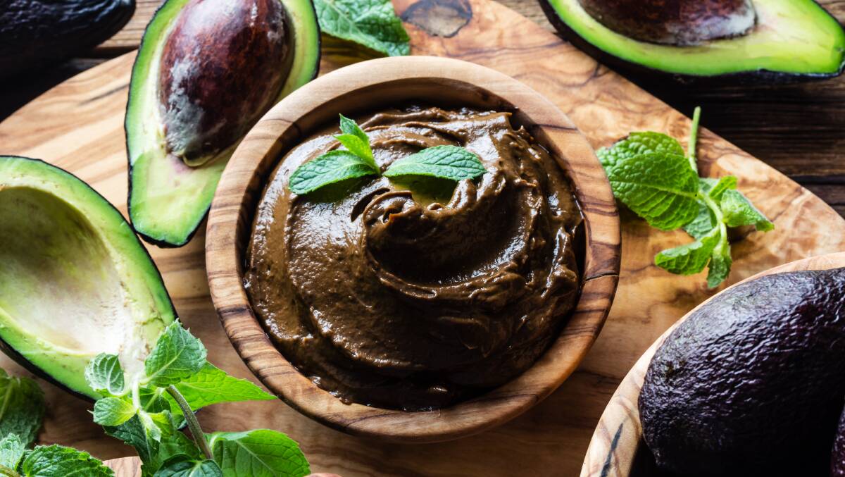 An avocado chocolate mousse is a healthy dessert option. Picture Shutterstock