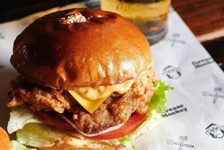 Grease Monkey is known for its burgers but also has Greasy Fried Chicken. Picture: Supplied