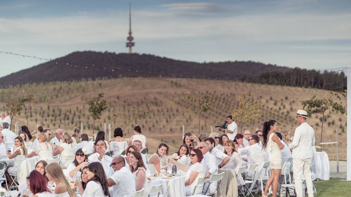 Le Diner en Blanc is held at a location that remains secret until the night. Picture supplied
