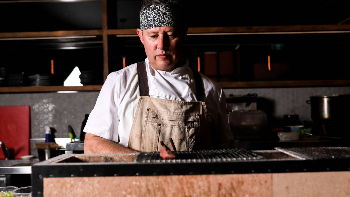 Acclaimed chef Shaun Presland will lead the food direction. Picture: Zachary Griffith