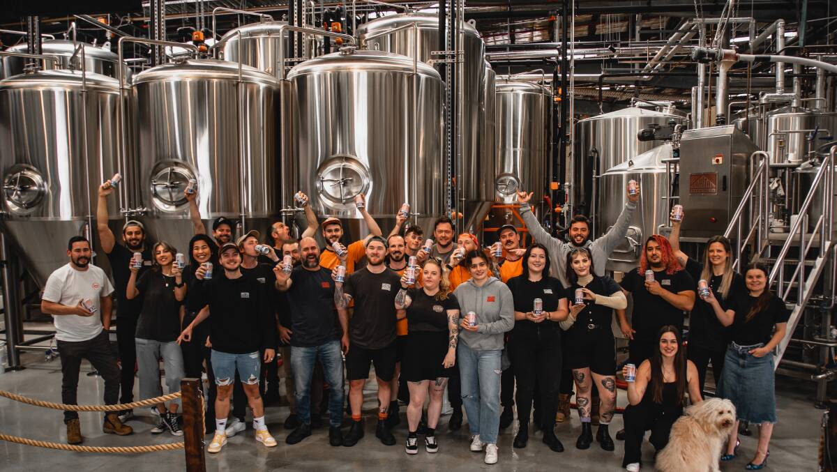 The Capital Brewing team have nine beers in the running. Picture: Supplied