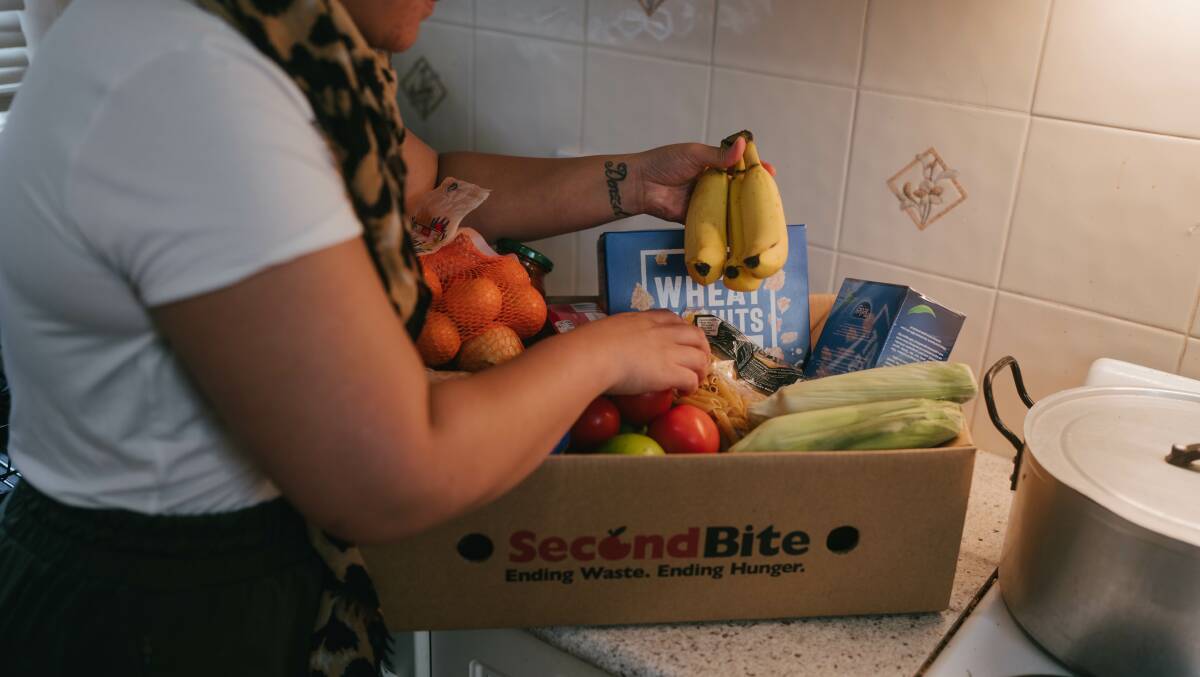Many Australian households are experiencing severe food insecurity and SecondBite can help. Picture supplied