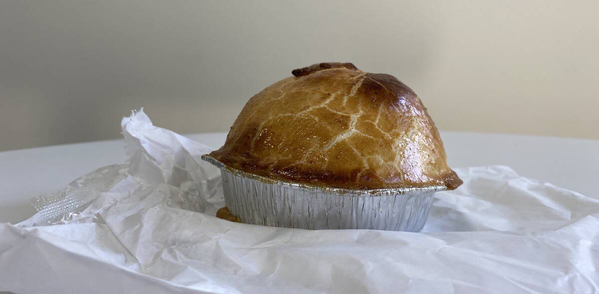 Elaine's pies are like little balls of delicious filling. Picture: Karen Hardy 