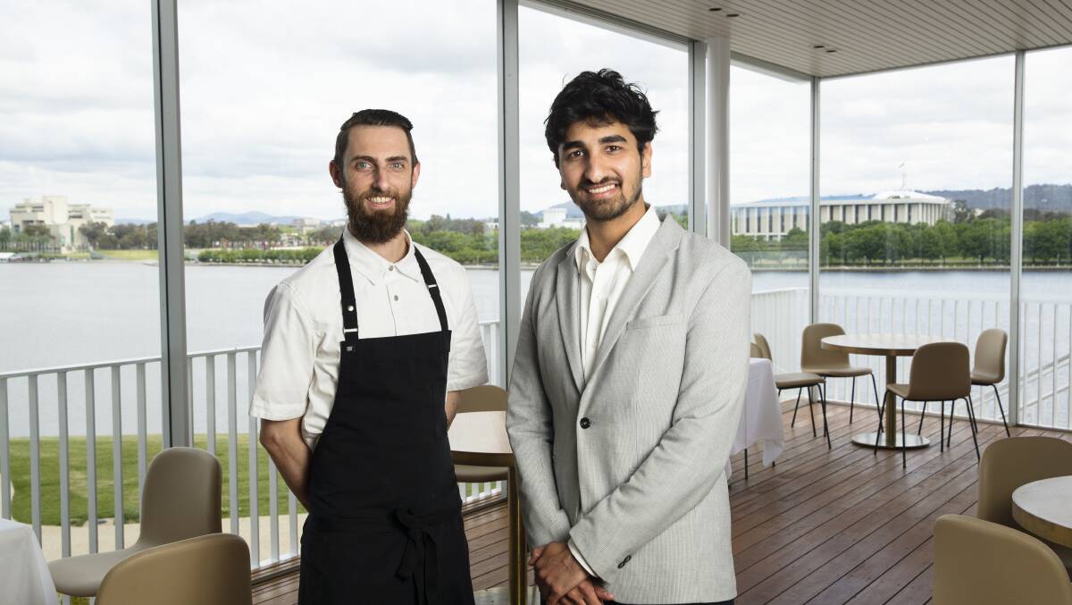 Head chef Matthew Ouwerkerk and manager Sharan Kutty. Picture by Keegan Carroll