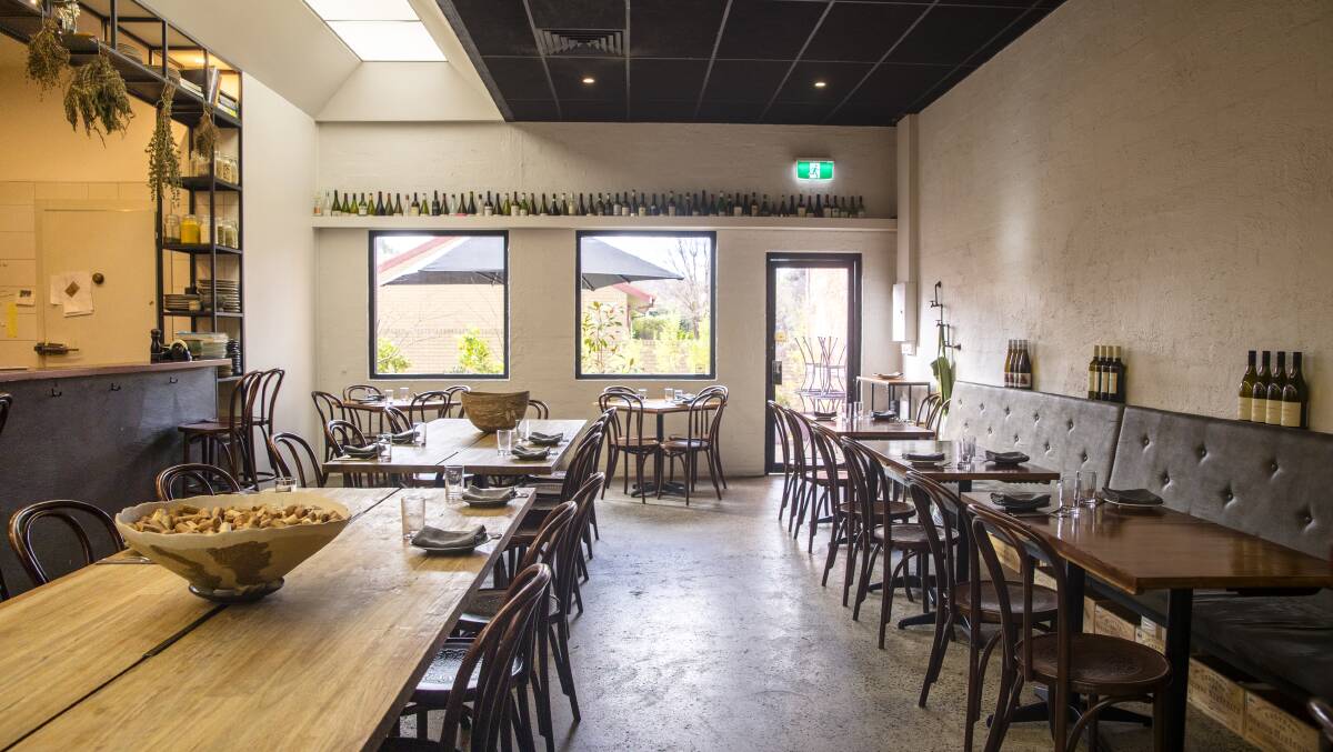 The Lamshed's dining space has been designed by a team who know how to run a restaurant. Picture by Keegan Carroll