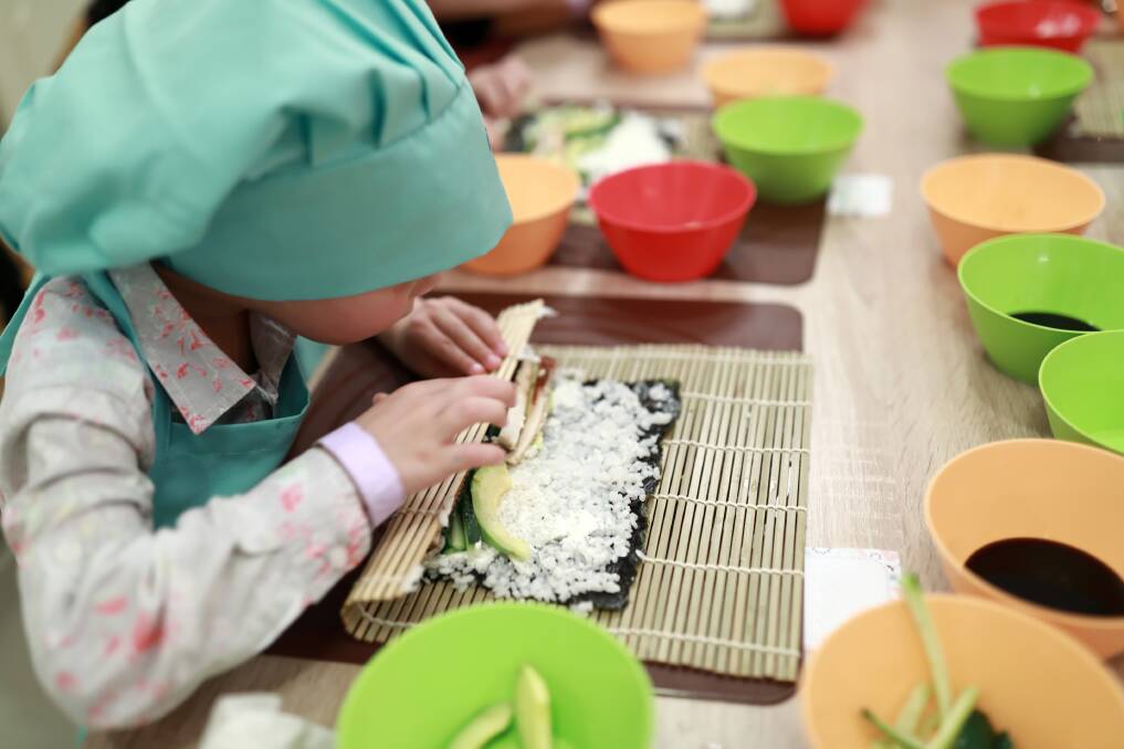 If your child loves sushi, find a class and let them make their own. Picture Shutterstock