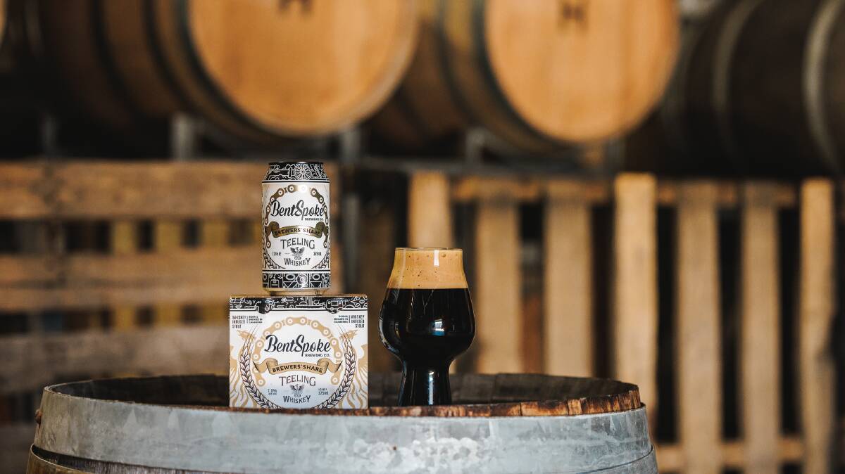 Brewers's Share is a collaboration with Teeling Whiskey and is available now. Picture supplied