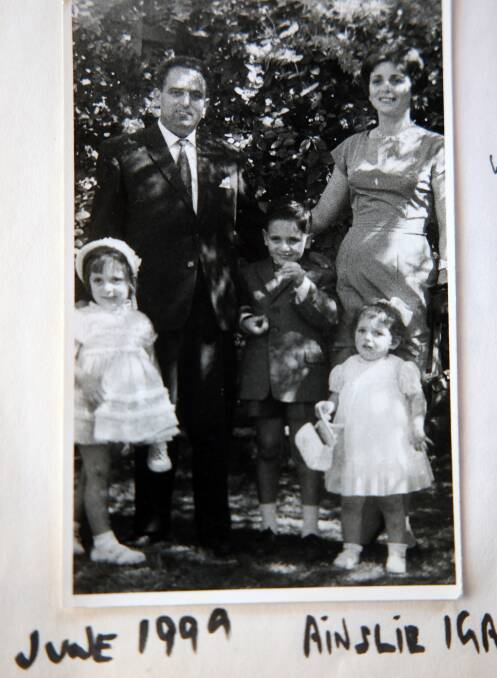 Nick and Alice Xyrakis with their young children Irene, Manuel and Yvonne. Picture supplied