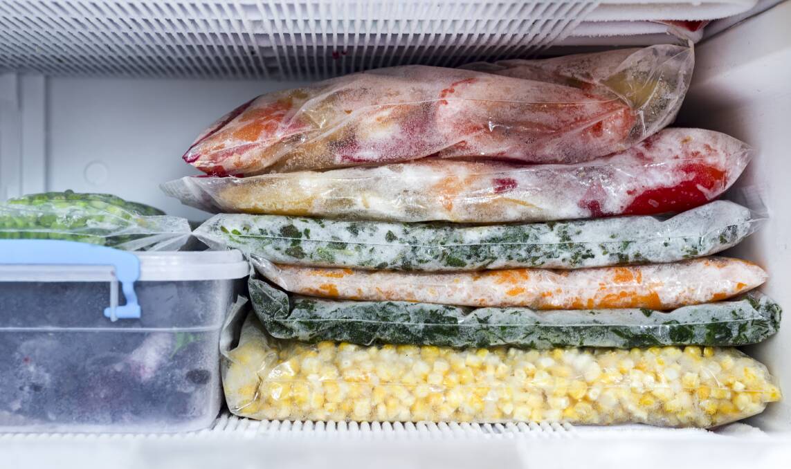 Freeze individual portions in freezer bags to make storage easier. Picture: Shutterstock