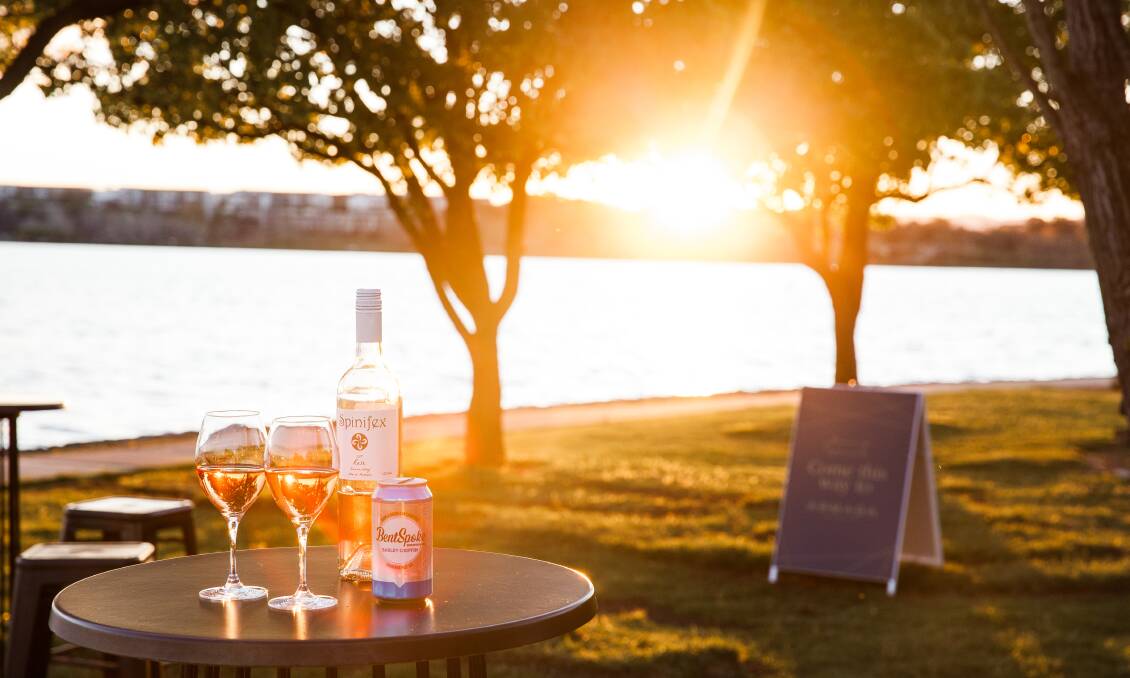 Armada Bar at The Boat House is the perfect lakeside venue. Picture: Supplied