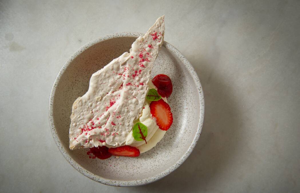 Strawberries and cream. Picture by Elesa Kurtz