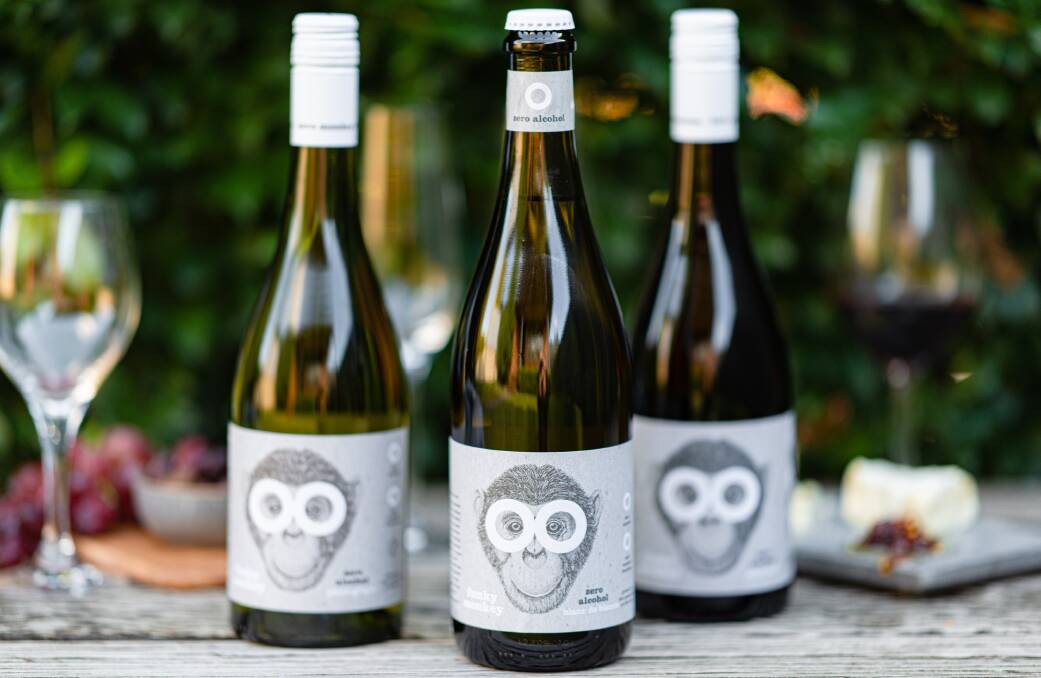 Try the Funky Monkey pinot grigio. Picture supplied
