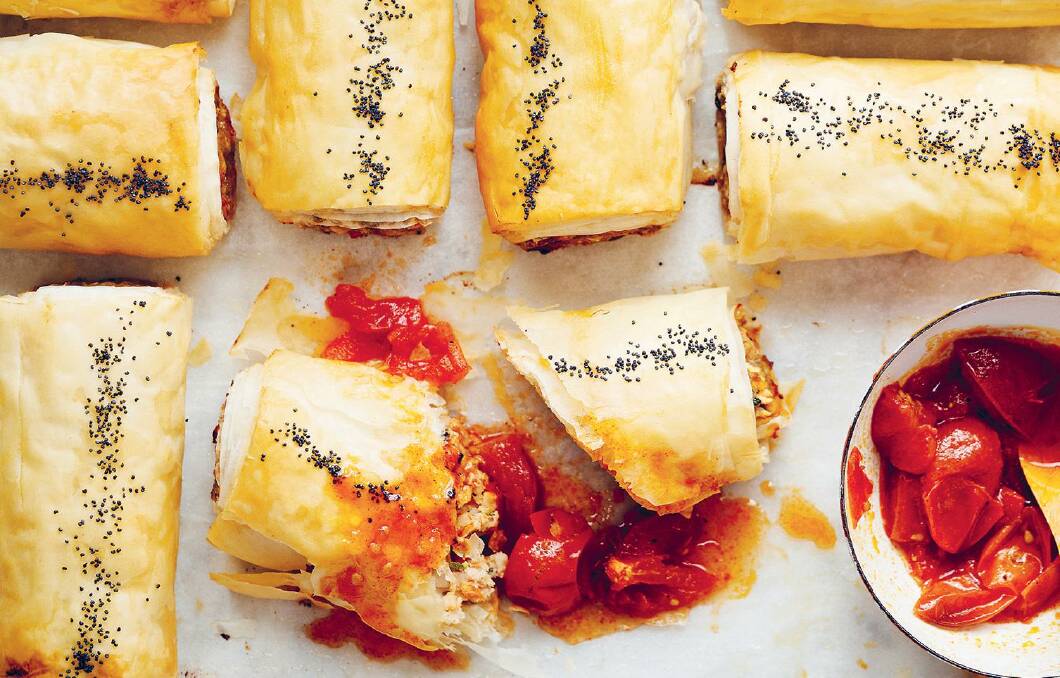 The new sausage roll is a healthier version of the favourite. Picture: Supplied