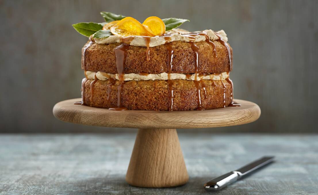 Easter carrot cake. Picture: Supplied