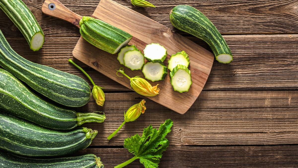 There's nothing like an excess of zucchini - think fritters, slice or pickles. Picture: Shutterstock