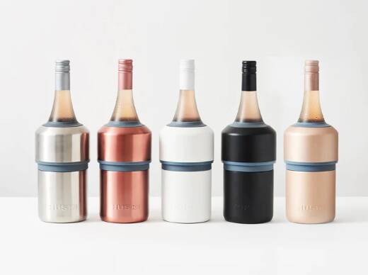 The Huski wine cooler keeps drinks chilled for up to six hours. Picture supplied