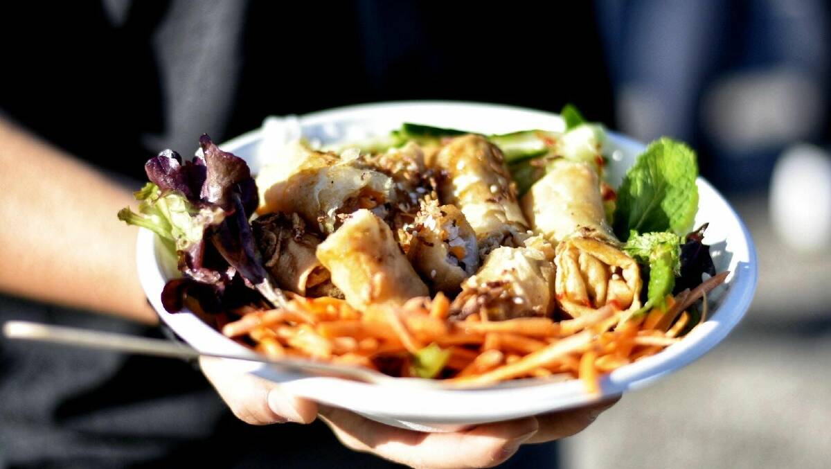 Pair it with the Pham Sisters' vegan spring roll Vietnamese salad. Picture: Supplied