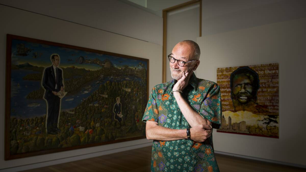 Former director of the National Portrait Gallery Angus Trumble has died. Picture by Elesa Kurtz 