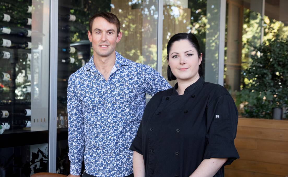 Rizla owner Andy Day and head chef Talia Cullis. Picture: Sitthixay Ditthavong