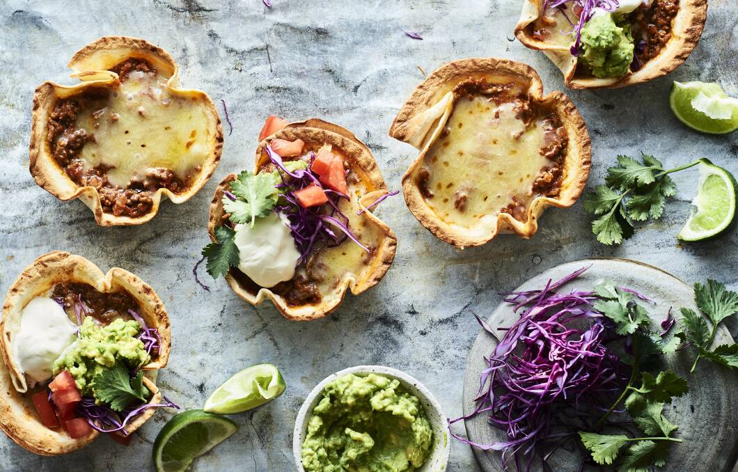 Beef taco pies. Picture: Supplied