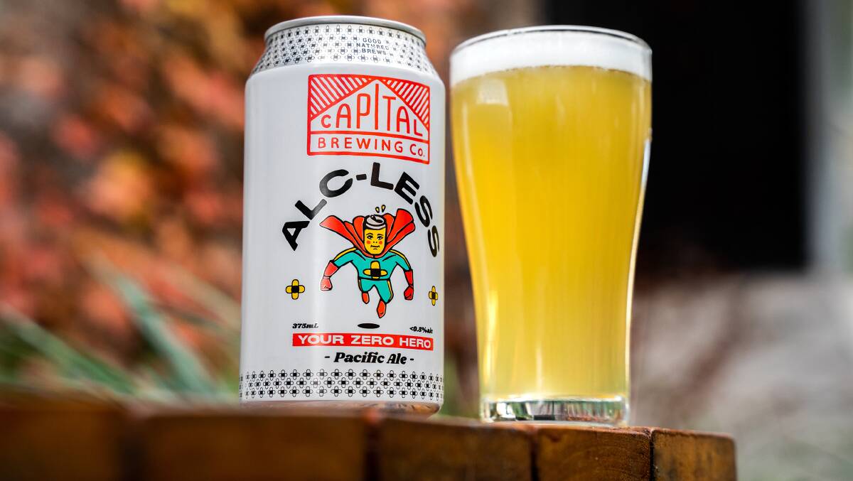 Capital Brewing Co.'s Alc-Less is a tropical pale ale, fresh, crisp and clean. Picture: Supplied
