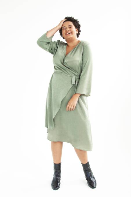 The Tippy dress is also available in moss. Picture: Supplied
