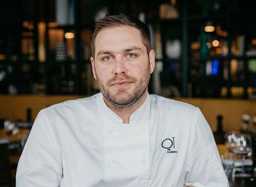 Josh Smith-Thirkell from QT Canberra won chef of the year. Picture: Supplied